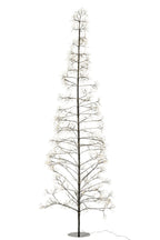 J-Line decoratie Boom 3000 Led - metaal - zwart - L