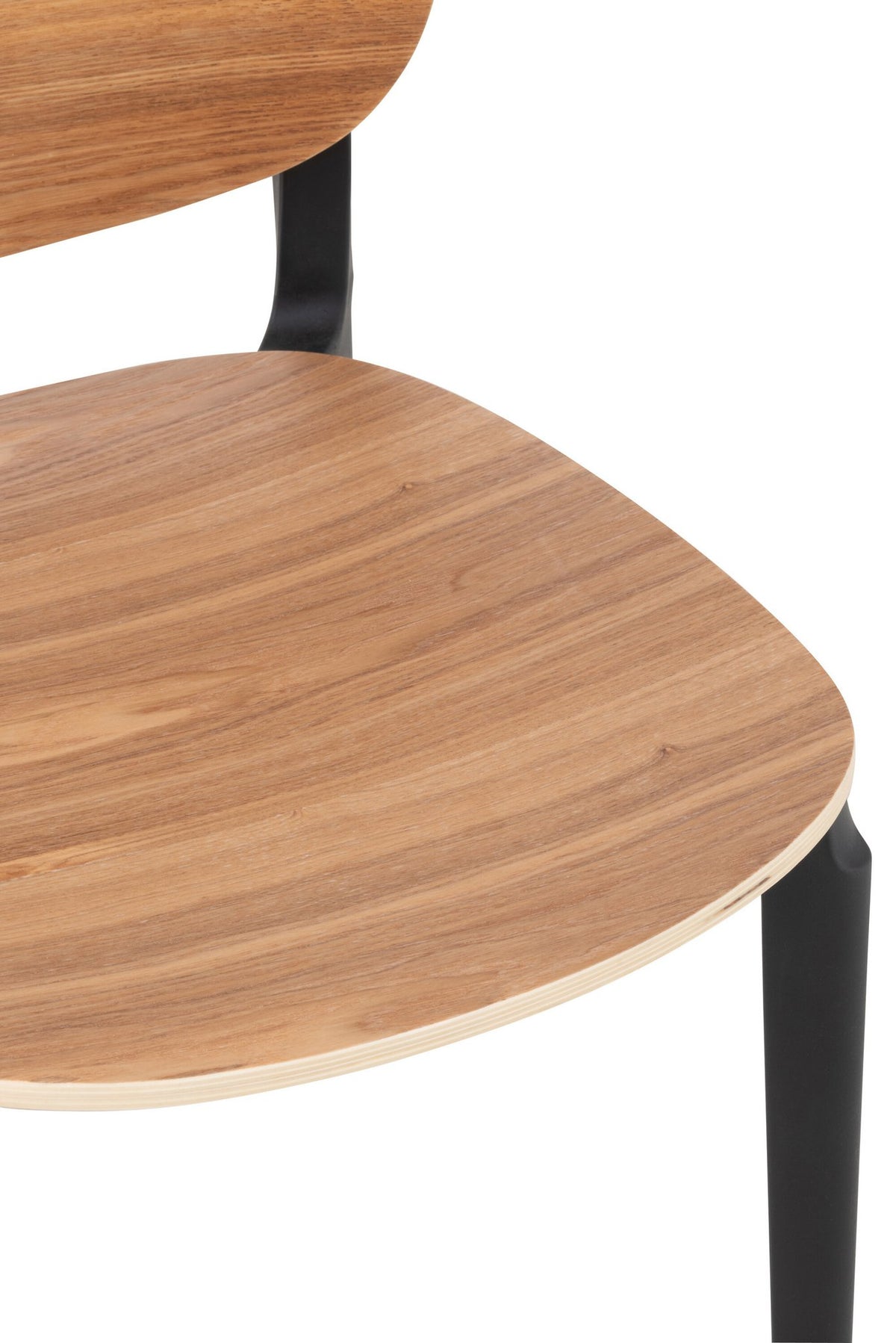 J-Line stoel Basic - polyester/kunststof - naturel