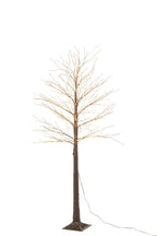 J-Line decoratie Boom 2000 Led - metaal - bruin - M