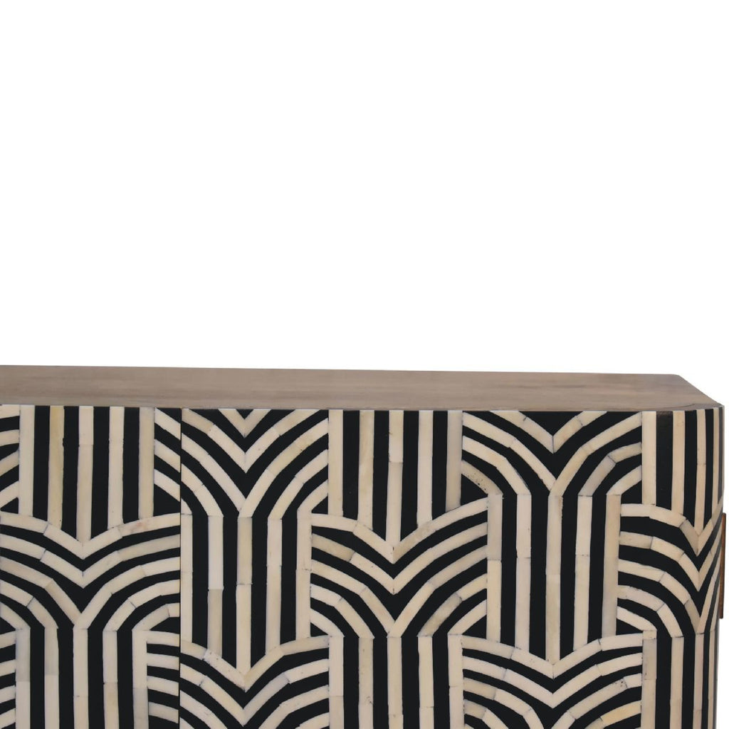 Massief houten Edessa buffet met beeninleg