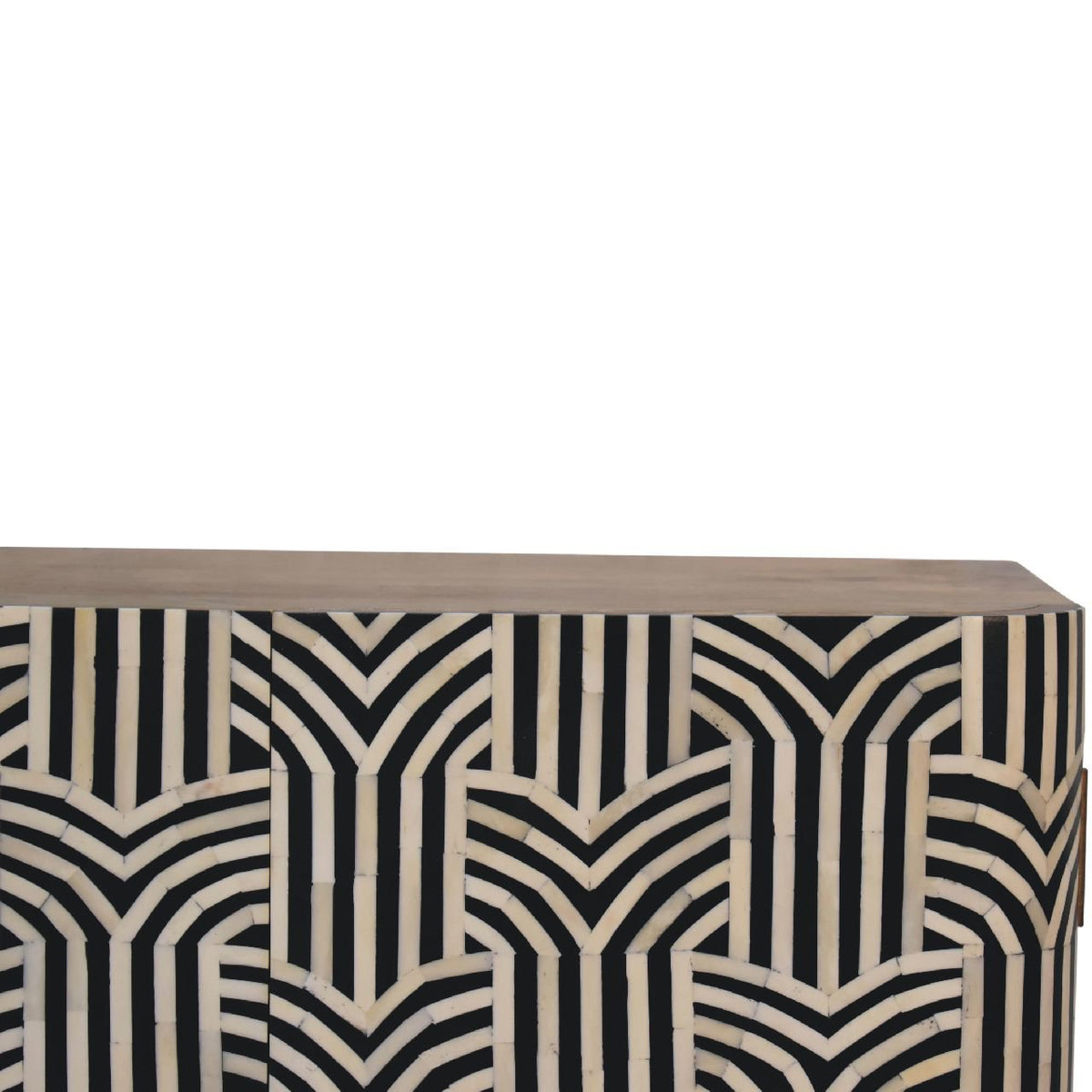 Massief houten Edessa buffet met beeninleg