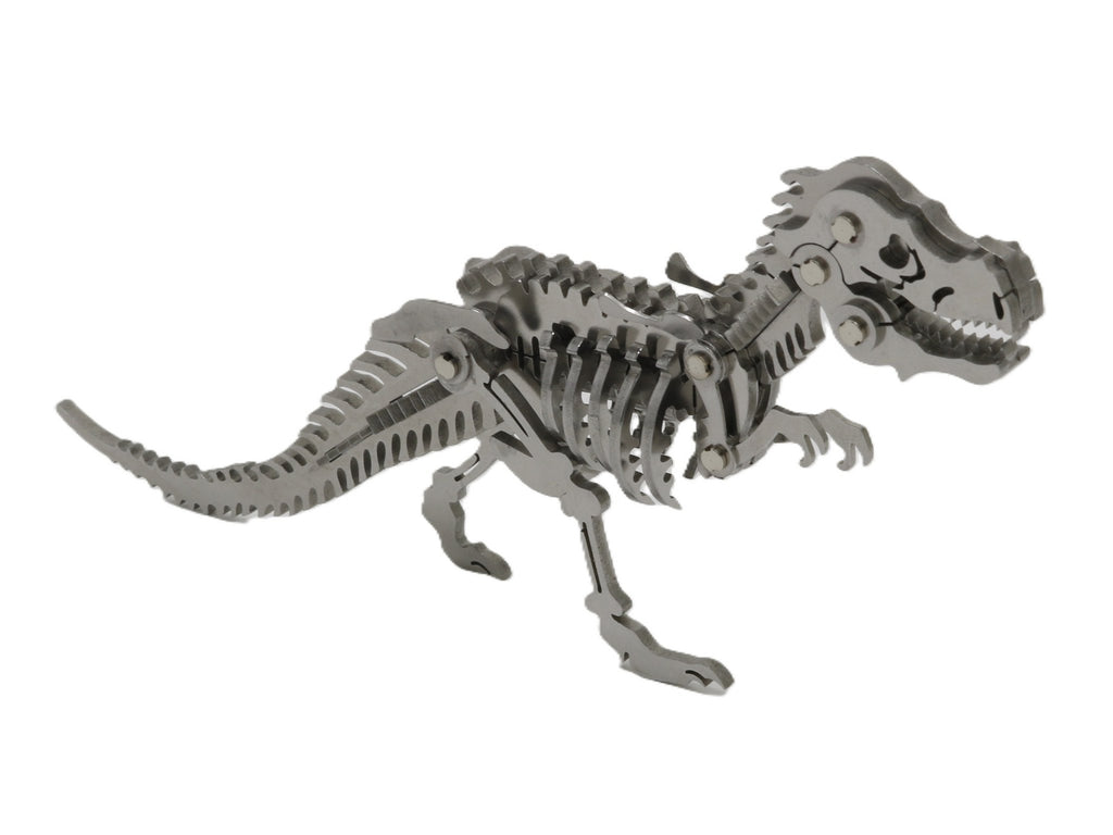 Bouwpakket 3D Model DIY Dino T-Rex Tyrannosaurus- metaal