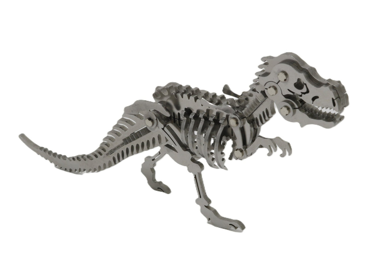 Bouwpakket 3D Model DIY Dino T-Rex Tyrannosaurus- metaal
