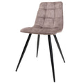 Eetkamerstoel Galgary Taupe 08 - Vintage Velvet