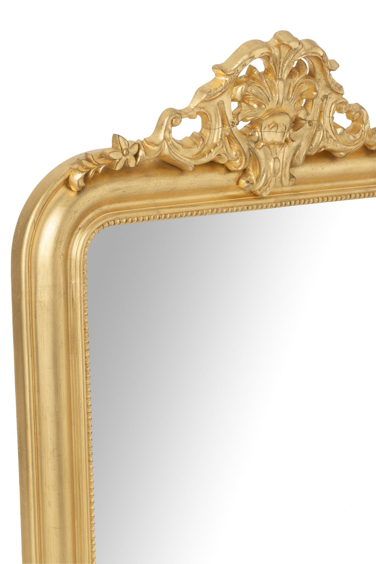 J-Line spiegel Ema - hout - goud