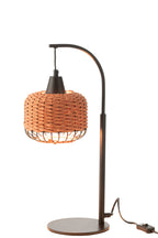 J-Line Lamp Lantaarn Metaal Oranje
