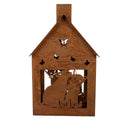 Decoratie Beeld 17x10x28 cm Bruin Metaal