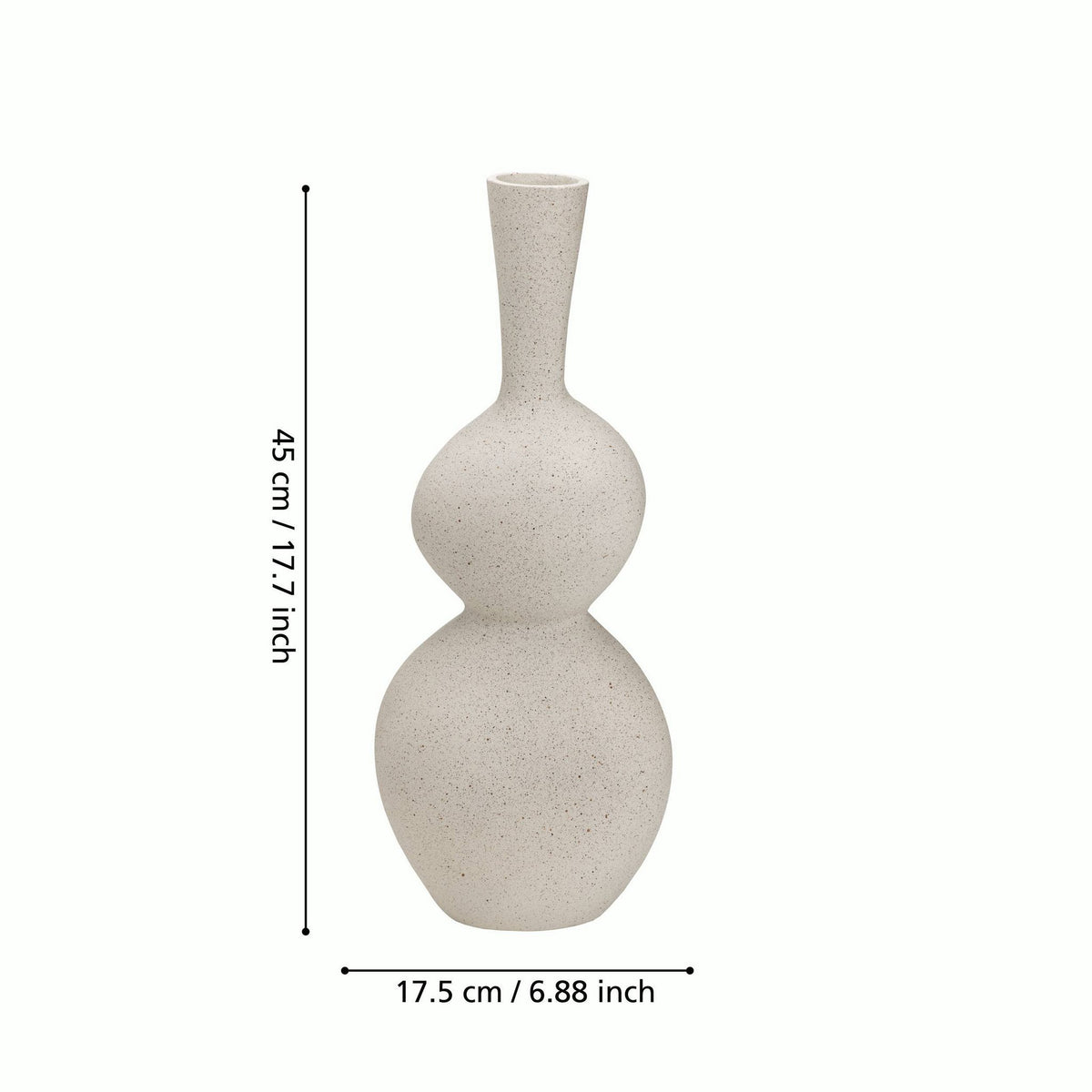 Vaas Prush Crème 17,5x11x45cm