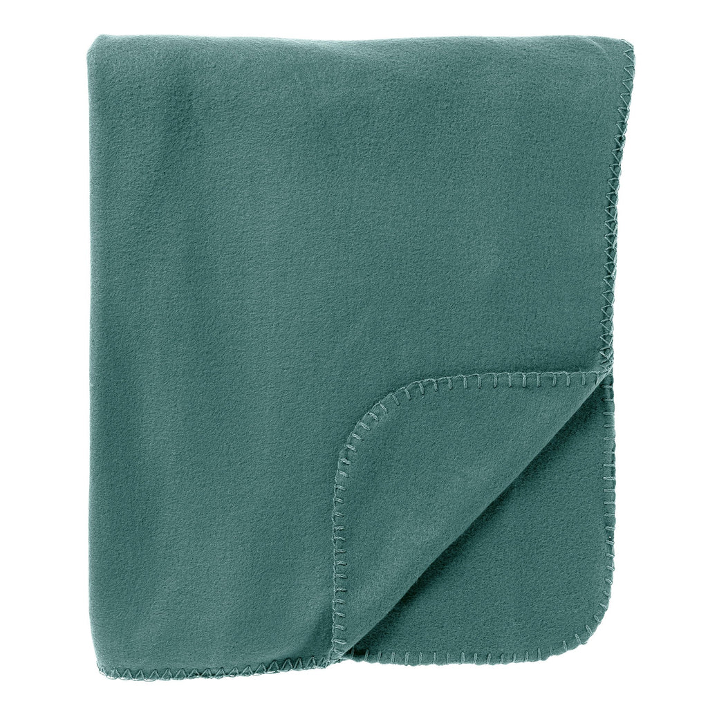 Dutch Decor Pablo - Plaid 150x200 cm - Alsemgroen - groen - 100% polyester