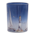 Waxinelichthouder Blauw Glas