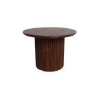 Bullnose bijzettafel bruin 55 cm