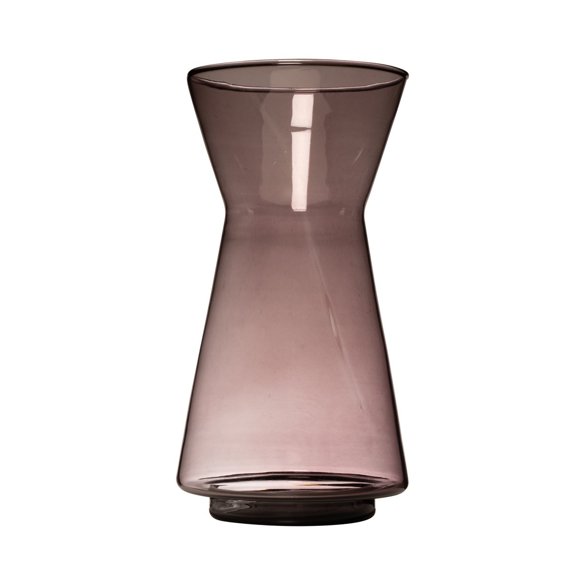 Rianne mondgeblazen Recycled Vaas paars h35 d19