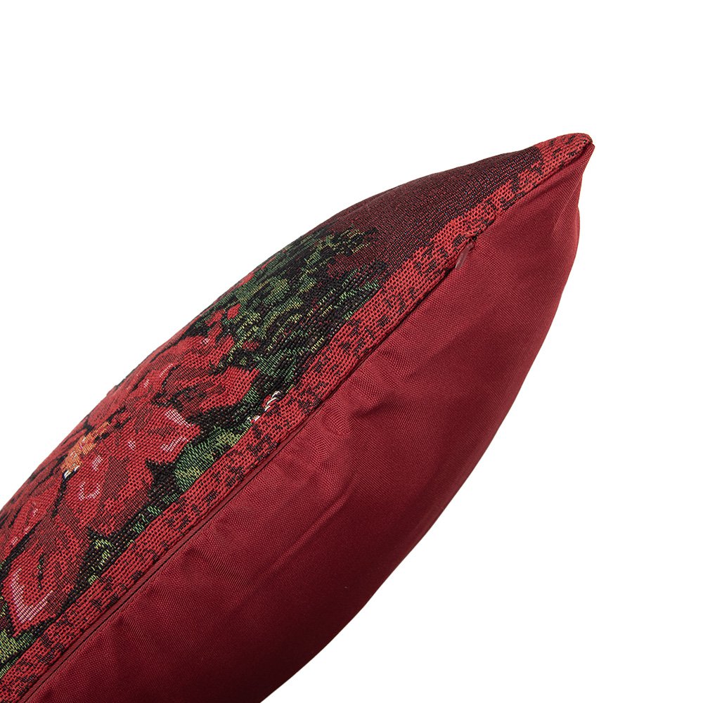 Sierkussen 45x45 cm Rood Polyester