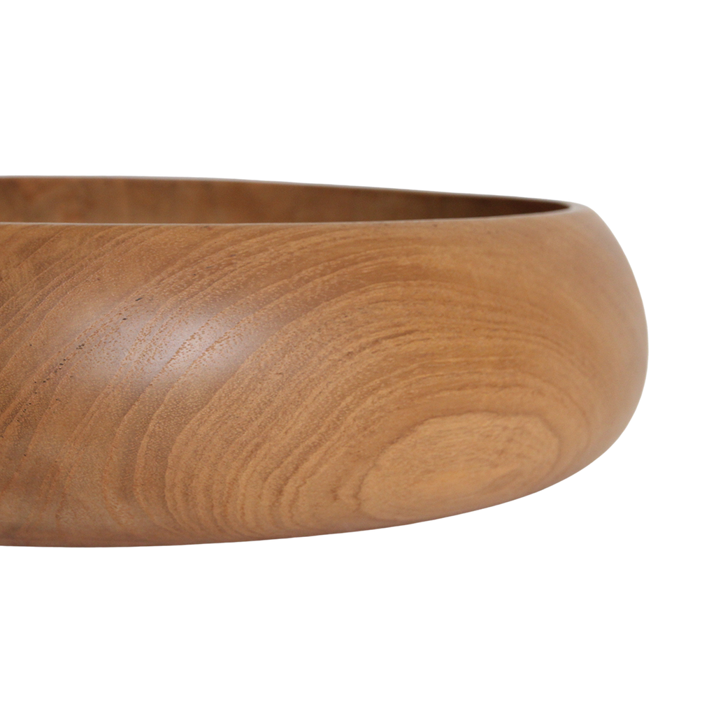 Sera teakhouten schaal Ø 30 cm