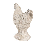 Beeld Kip 26 cm Beige Polyresin Decoratie