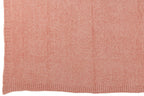J-Line deken Chenille - polyester - roze