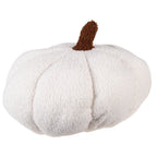 Decoratie Pompoen Ø 20x14 cm Wit Polyester