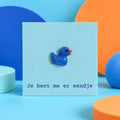 Je bent me er eendje – cadeaukaartje