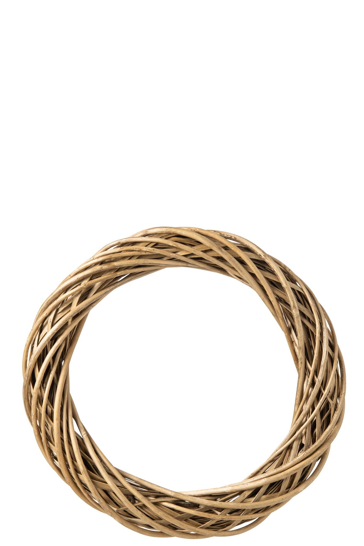 J-Line Krans - riet - naturel/greige - large