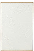 J-Line wanddecoratie Koy - dennenhout - wit