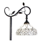 Tiffany Vloerlamp 152 cm Bruin Beige Polyresin Staande Lamp