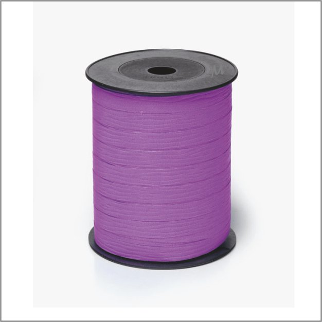 Paperlook krullint – 10 mm x 250 meter – lila