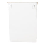 Brievenbus 23x13x32 cm Wit Metaal