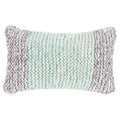 Melange Knit kussen groen 30x50cm