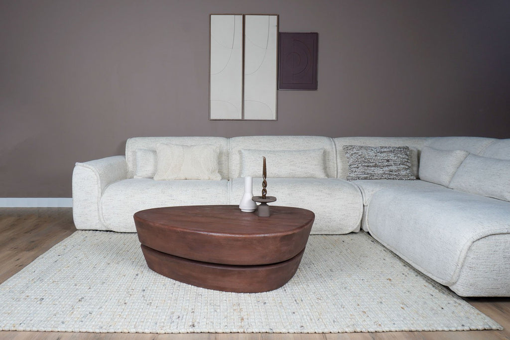 Salontafel Kiva 107 x 80 cm - Espresso Mangohout