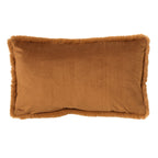 Nederlands decor Zaya - Cushion Unicolour 30x50 cm Tabak Brown