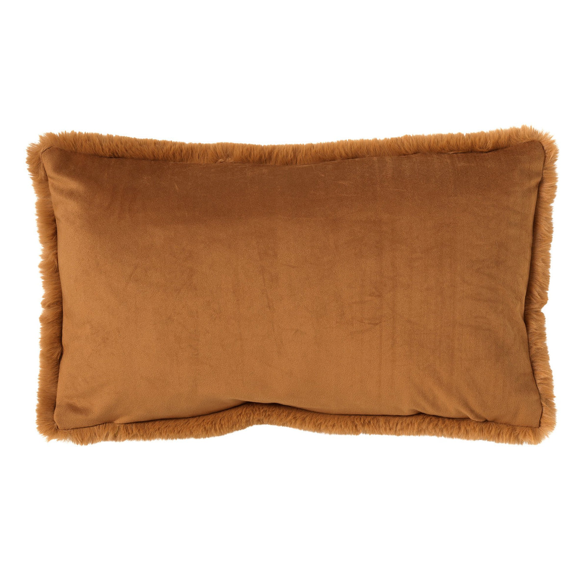 Nederlands decor Zaya - Cushion Unicolour 30x50 cm Tabak Brown