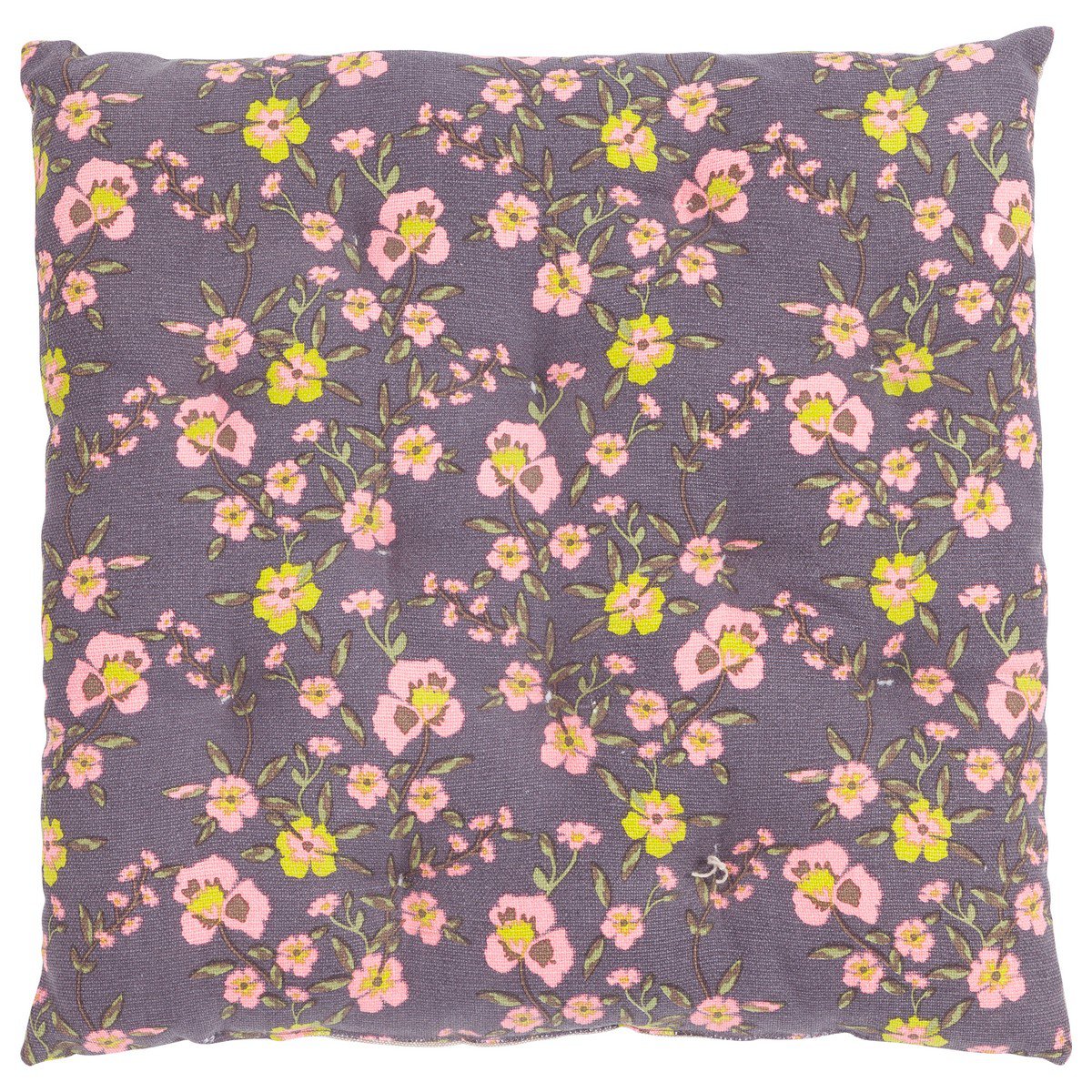 Simple Flower stoelkussen beige 40x40cm+5cm