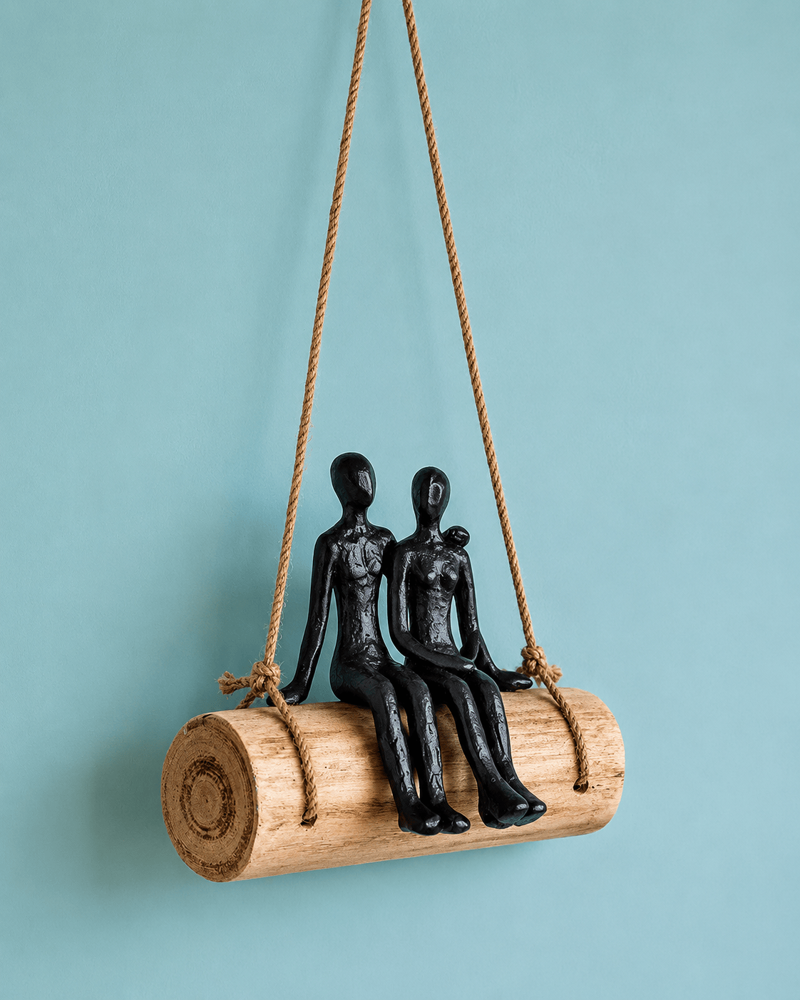 Wandbord | Teruggewonnen mangometaal | 22,5x7x16cm