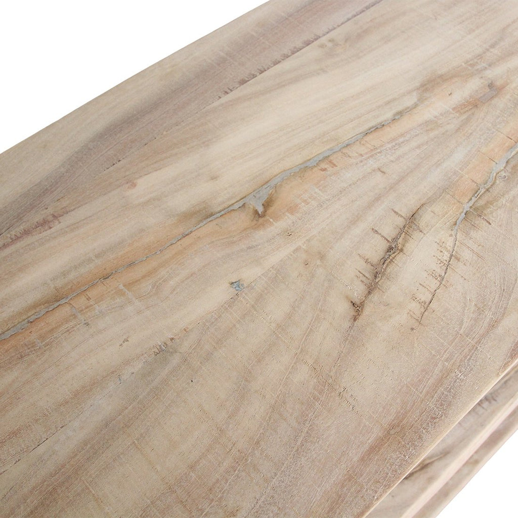 Limewash schoenenrek - 90x35x75 cm