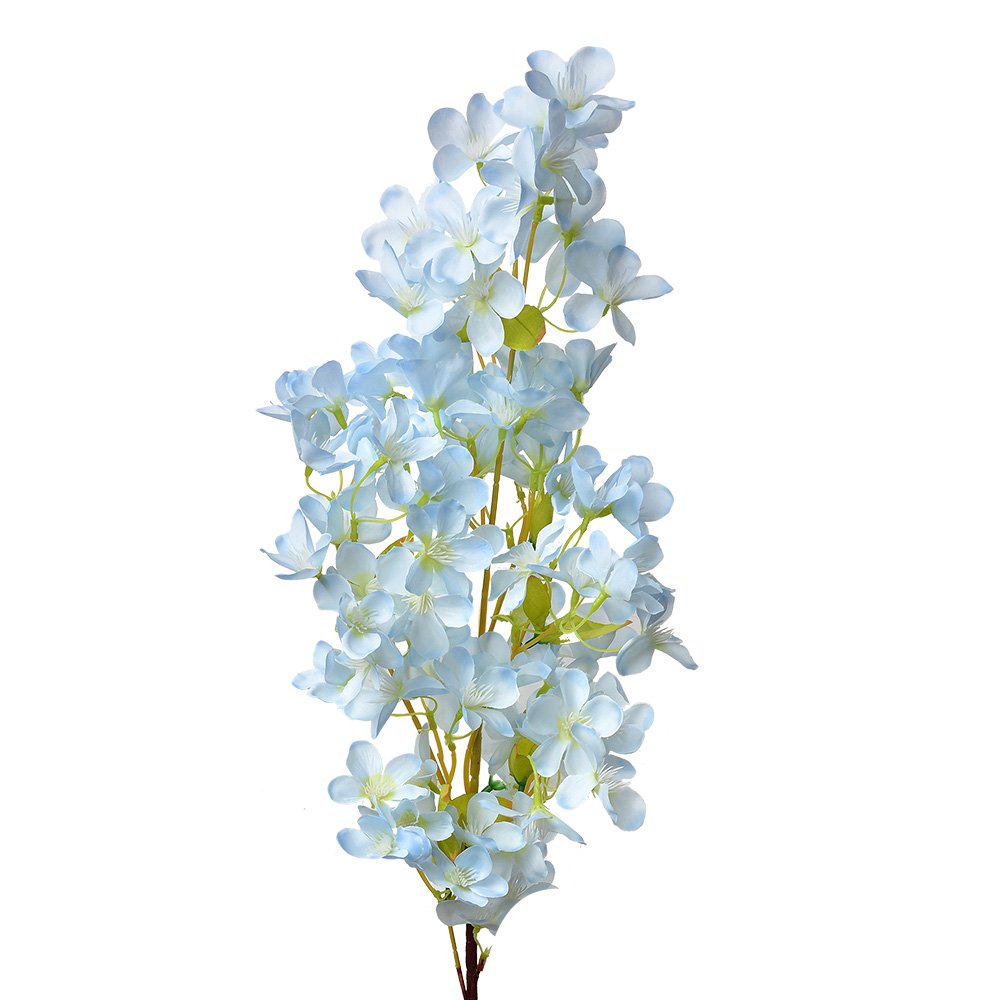 Kunstbloem 100 cm Blauw Kunststof