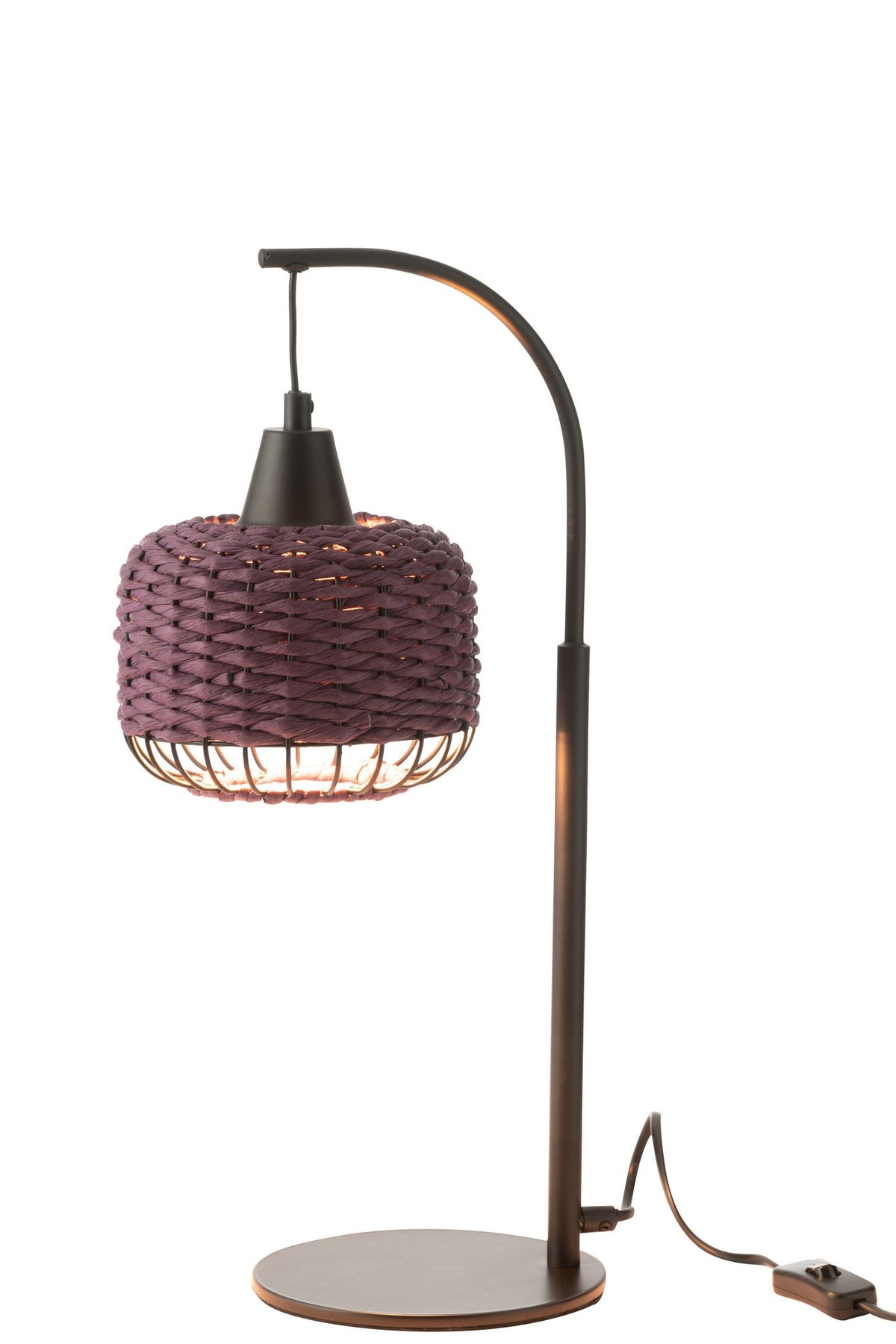 J-Line lamp Lantaarn - metaal - paars