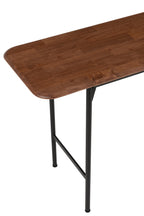 J-Line console Neo - rubber - naturel/zwart