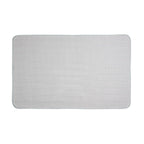 Badmat 78x48x1 cm Blauw Polyester Ster