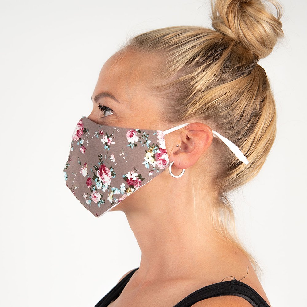 Mondkapje Wasbaar Bruin Katoen Mondmasker