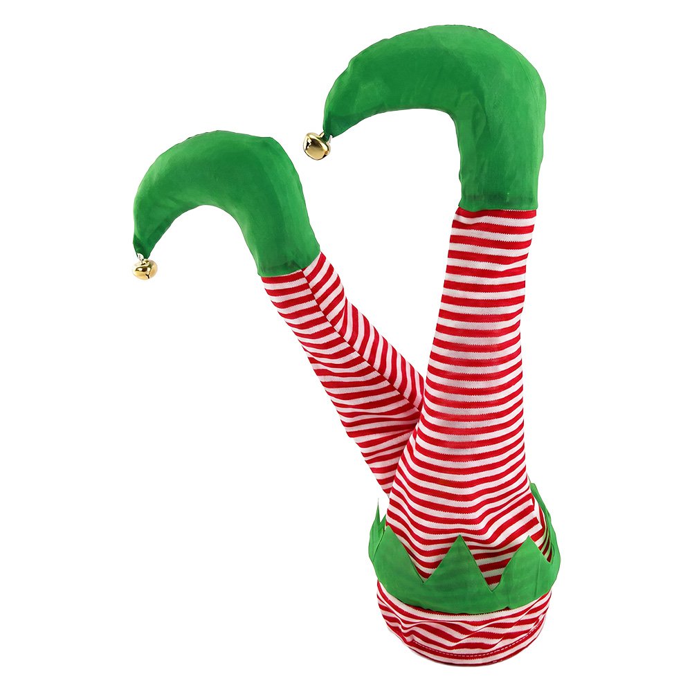 Decoratie Elfenbenen Rood Kunststof Kerstdecoratie