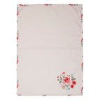 Theedoek 50x70 cm Beige Katoen Rozen Keukenhanddoek