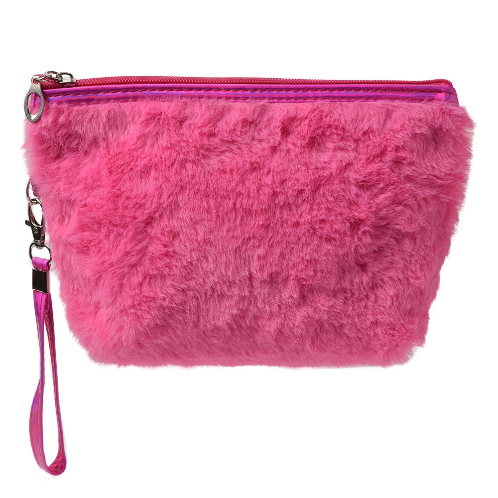 Toilettas Dames Hart 23x13 cm Roze Polyurethaan