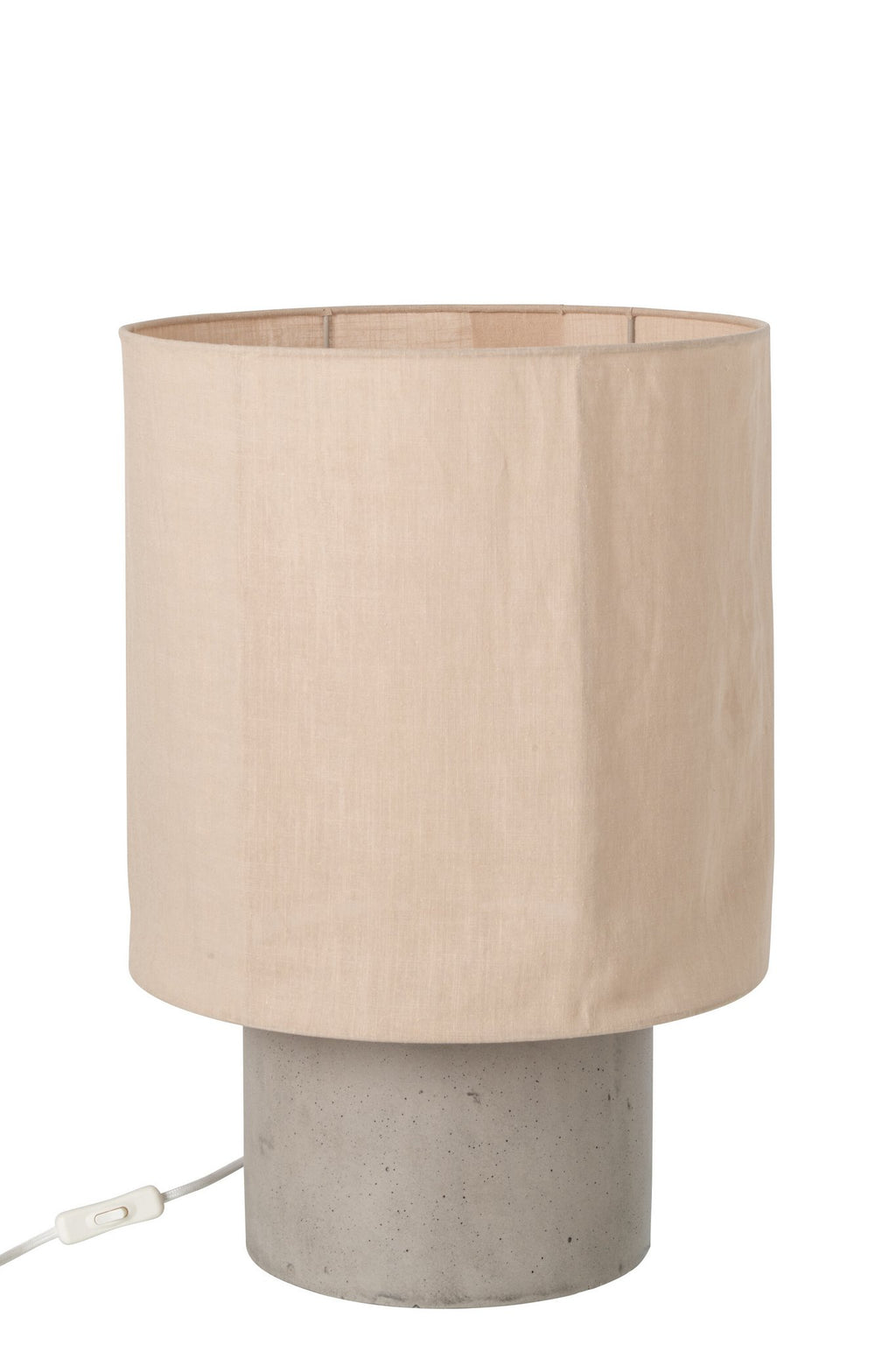 J-Line Tafellamp - cement - beige - large