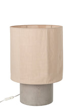 J-Line Tafellamp - cement - beige - large