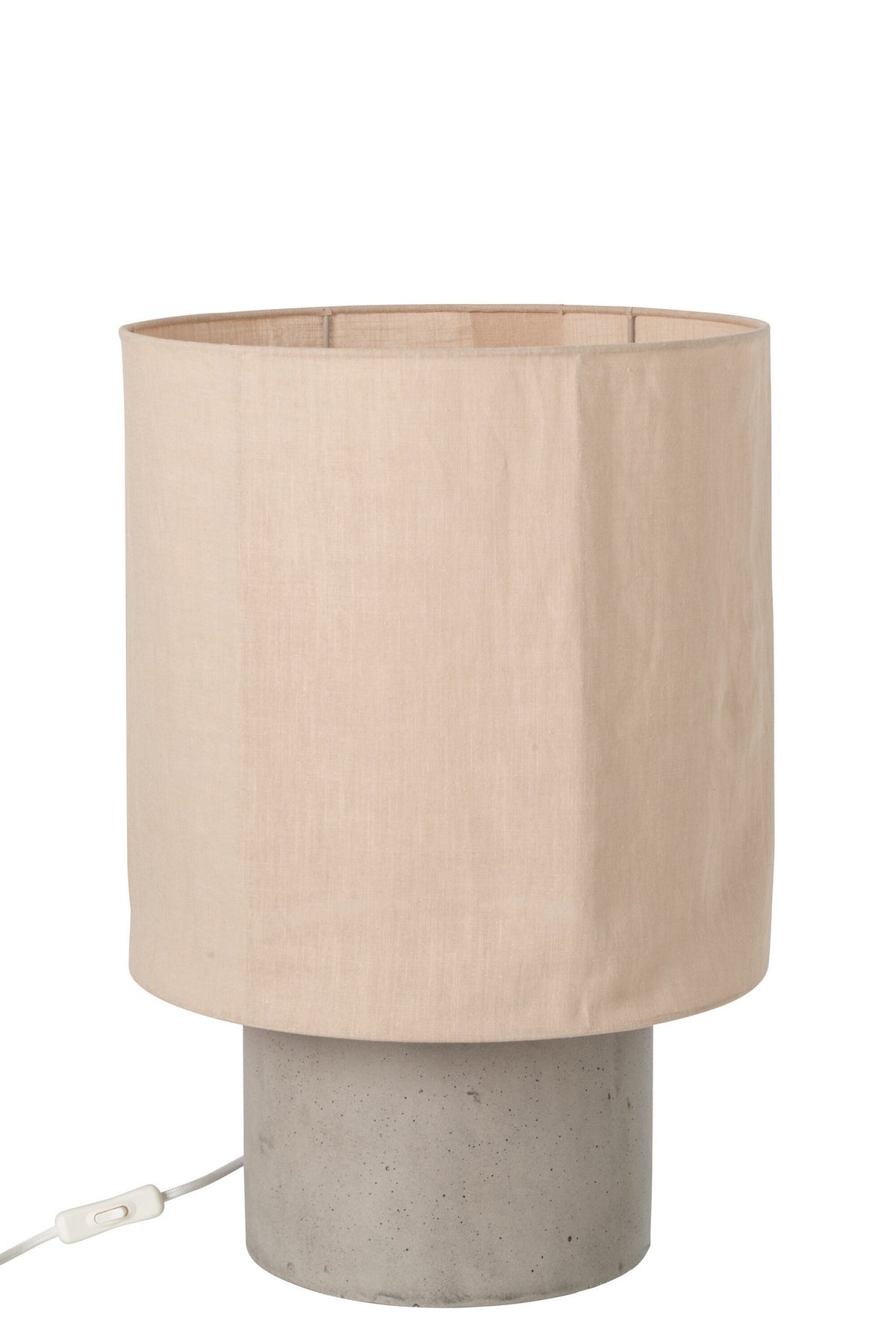J-Line Tafellamp - cement - beige - large