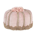 Decoratie Beeld Taart Ø 12x7 cm Roze Textiel