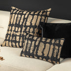 Delphine | Cushion 45x45 cm | Raven | Zwart | Hoii