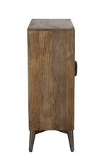 J-Line Kast 2 Deuren Mangohout/Mdf Bruin