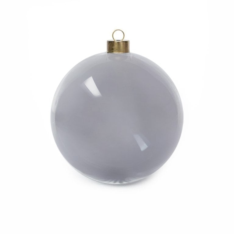 Leeff Christmas Ball Cis Light Grey L