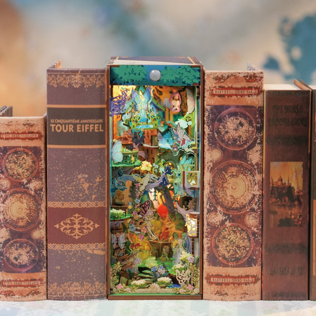 Tonecheer, DIY Book Nook, A Midsummer Night's Dream inclusief Dust-cover, TQ130, 24,5x18x10cm